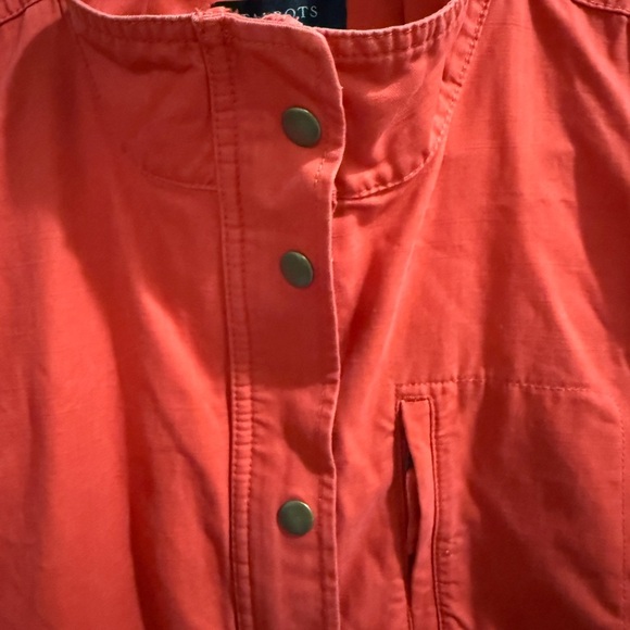 Talbots Petite Red Chore Jacket❤️ Lightweight perfect for Fall🍁 - Picture 3 of 8